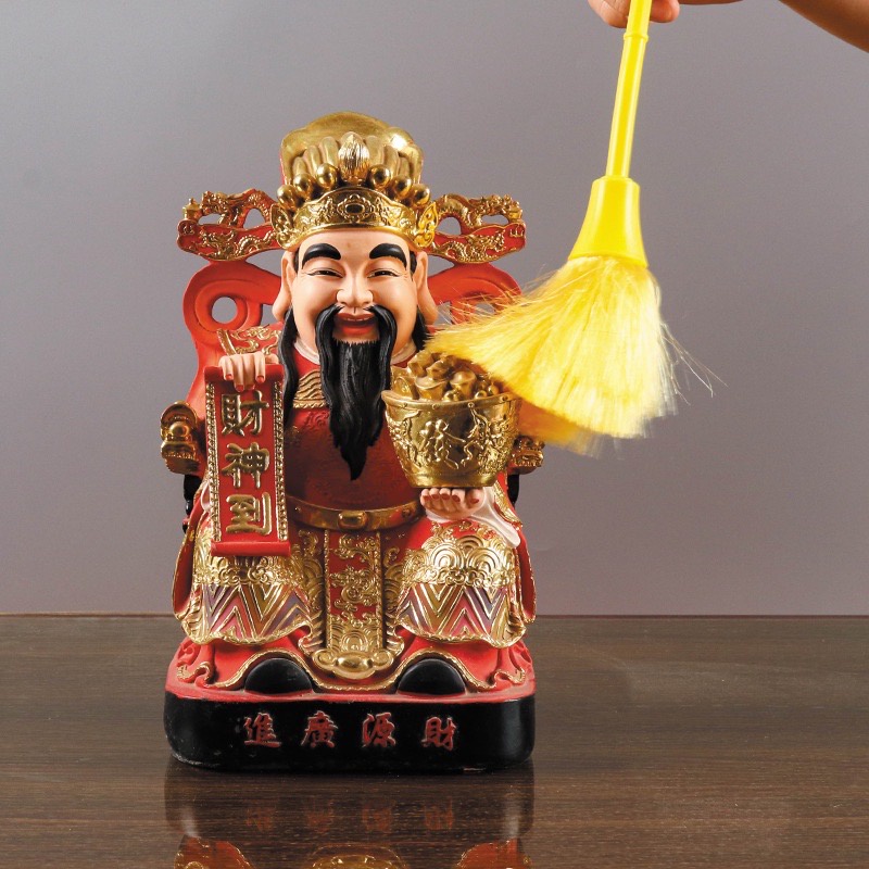 Chổi Quét Khăn Lau Tượng Phật Bằng Nhựa 02 Màu
