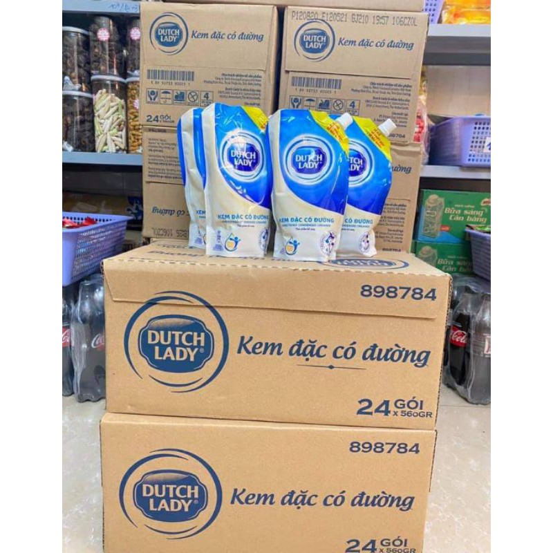 SỮA ĐẶC CÔ GÁI HÀ LAN DẠNG TÚI 560G