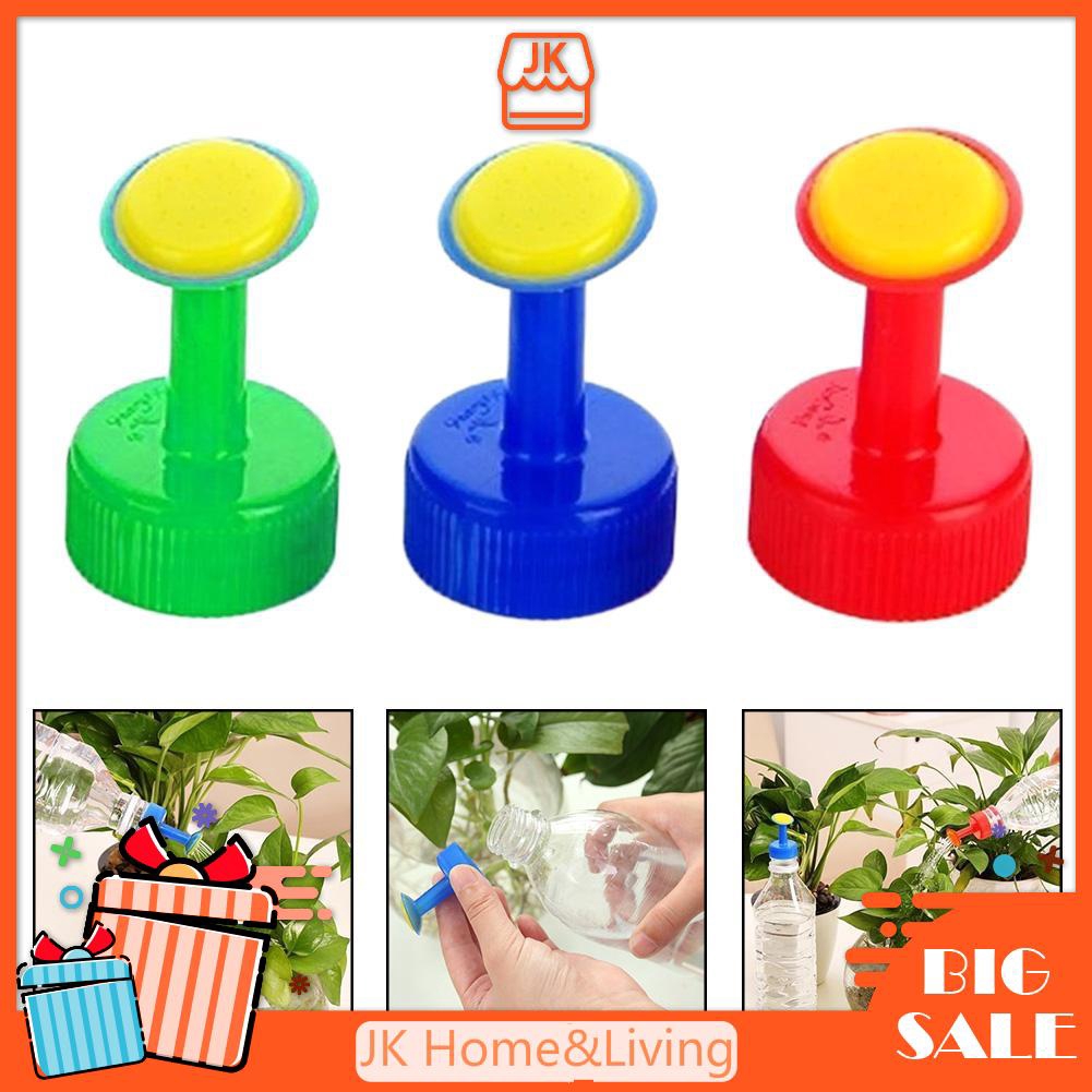 （Random Color）1pcs Bộ 3 đầu vòi phun nước bằng nhựa nhỏ gọn cho bình nước tưới cây vườn nhà