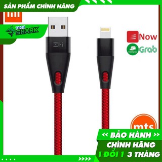 Cáp sạc dù dữ liệu C to Lightning gen 2 ZMI AL806 cho Apple được chứng nhận MFi dài 1m