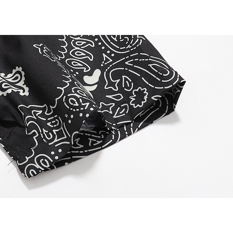 Áo Sơ Mi Ngắn Tay In Hoa Thời Trang Mùa Hè Giản Dị