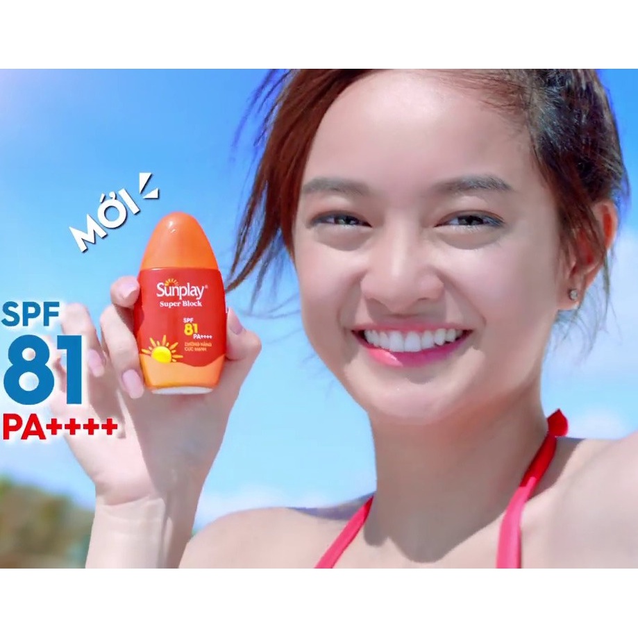 Sữa chống nắng Sunplay cực mạnh Sunplay Super Block SPF 81, PA++++   .
