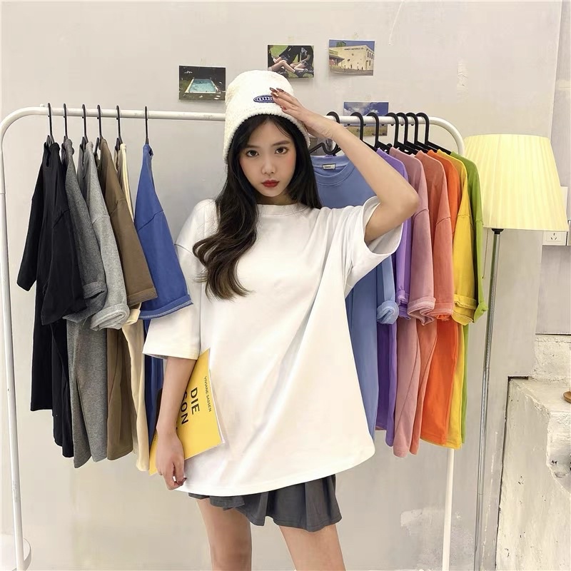 🌈 BEST SELLER : BACSIC TEE ÁO THUN TRƠN 15 MÀU HOT ITEM 💓 | BigBuy360 - bigbuy360.vn