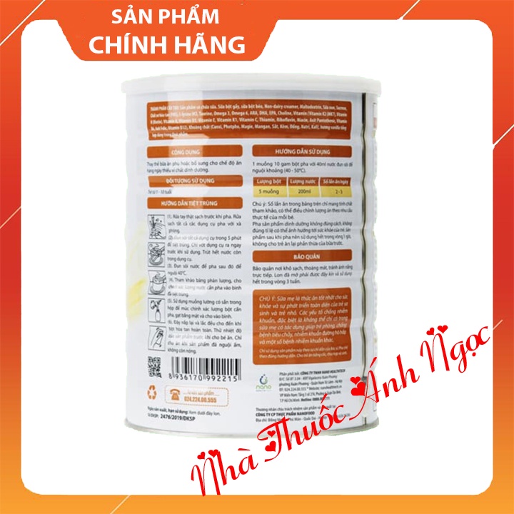 Sữa bột Enlilac Gold Max hộp 400g, 900 g- giúp bé ăn ngon, hỗ trợ tăng cường hấp thu chất, giúp bé tăng cân