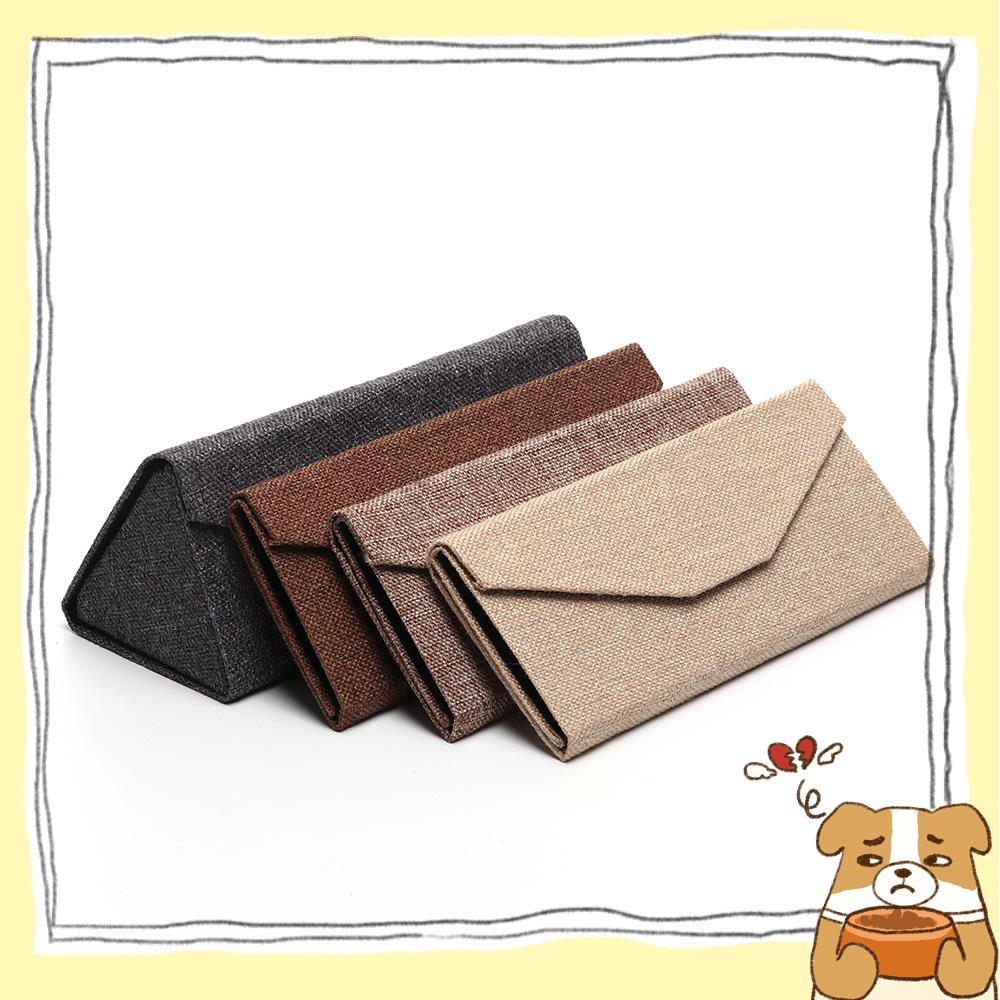 Hộp đựng mắt kính bằng vải gấp gọn thân thiện môi trường tiện dụng