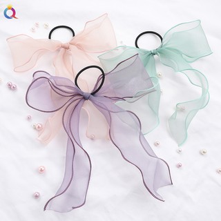 Dây cột tóc ruy băng hình nơ