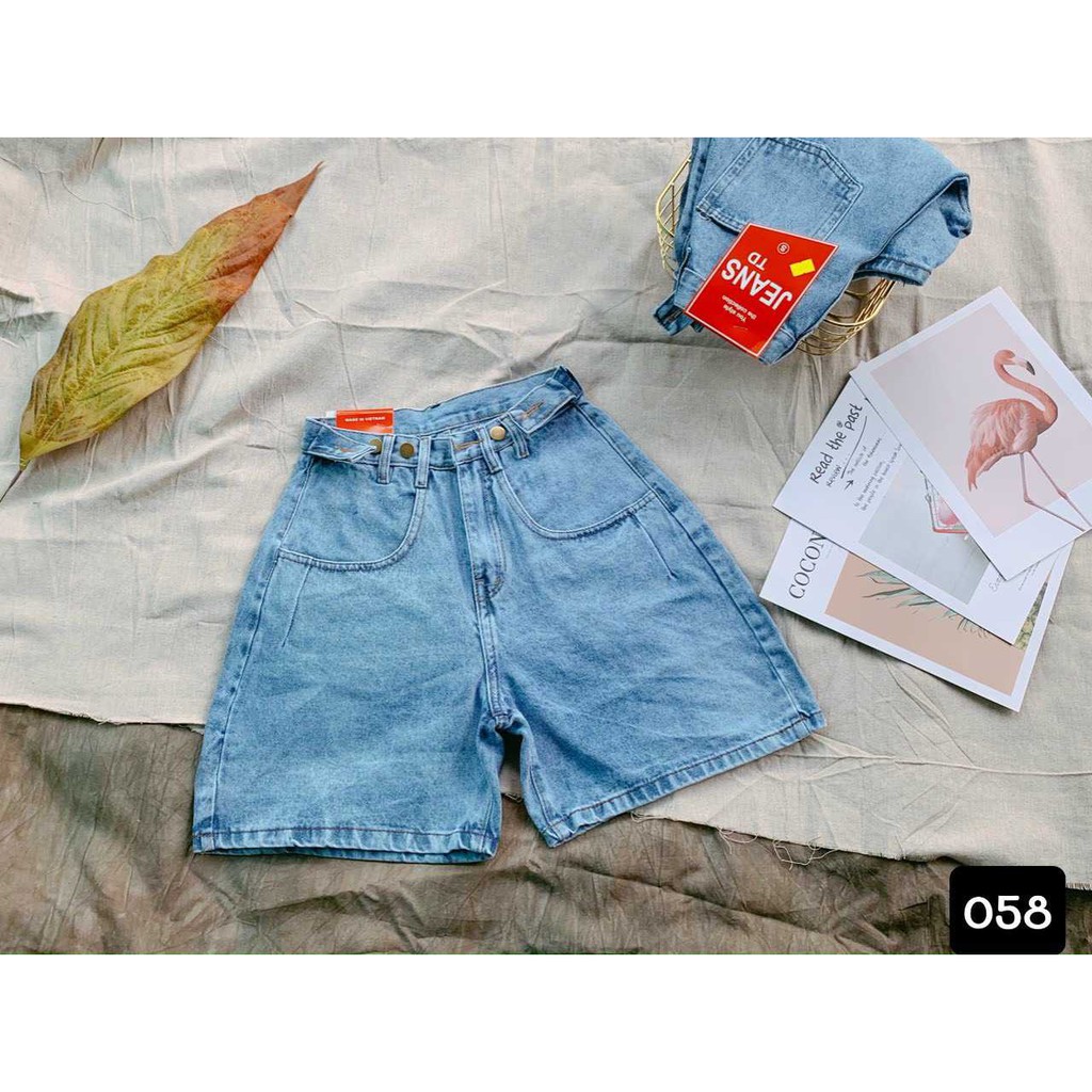 Quần ngố lưng shorts jeans cạp kiểu 064 lưng cao nữ ulzzang VM STYLE 22SJU03TD2311 | BigBuy360 - bigbuy360.vn