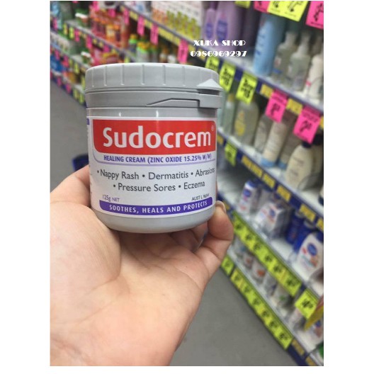 Kem chống hăm Sudocream Úc 60g km