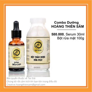 Combo Dưỡng Hoàng Thiên Sâm