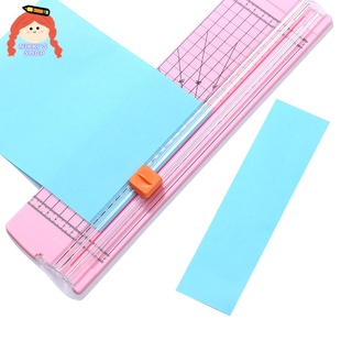Dụng cụ cắt giấy A4 kèm 5 lưỡi dao cắt DIY tiện dụng