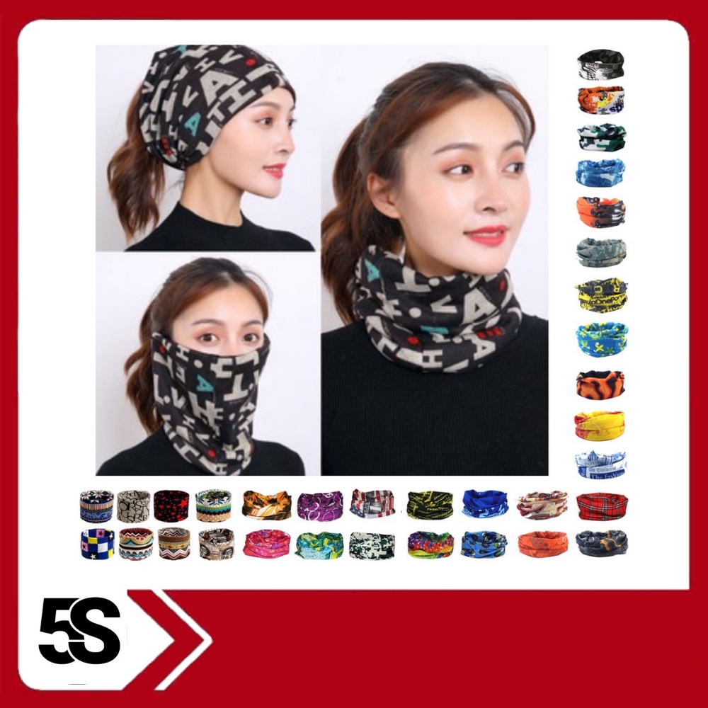 Khăn Đa Năng Chống Nắng, Chống Bui, Đi Phượt