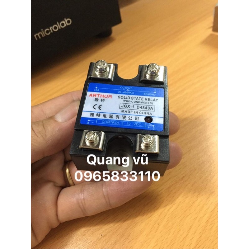 Role bán dẫn ssr 40DA-100DA 3~32v