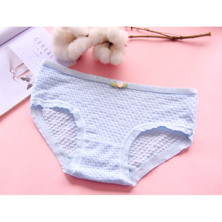 Quần lót cotton nữ tăm tre nâng mông kháng khuẩn dễ thương QL16 | BigBuy360 - bigbuy360.vn