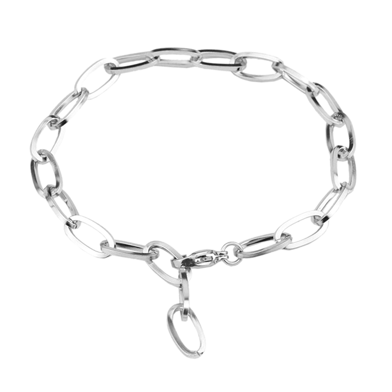 Vòng đeo tay bằng thép không gỉ Xiao Zhan dài 22cm