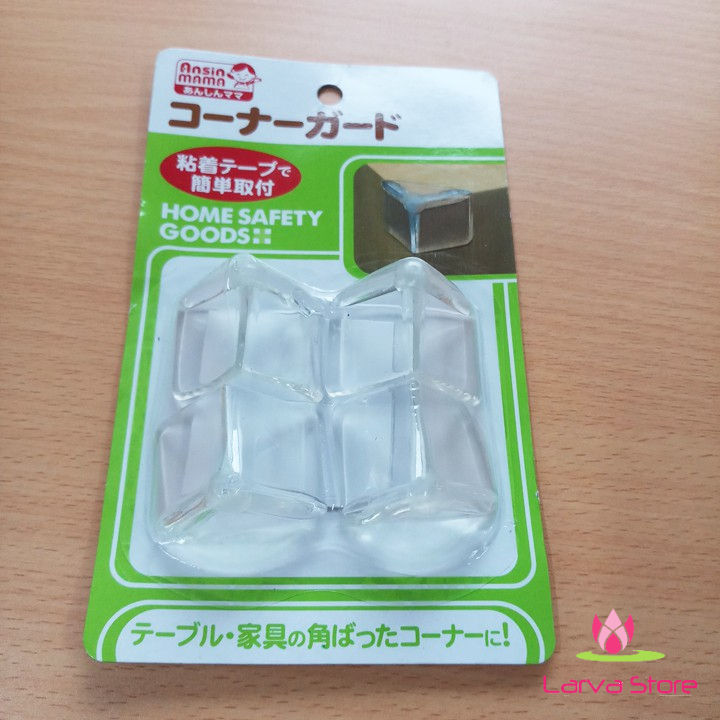 Set 4 bịt cạnh bàn Silicon hàng nhập khẩu Nhật