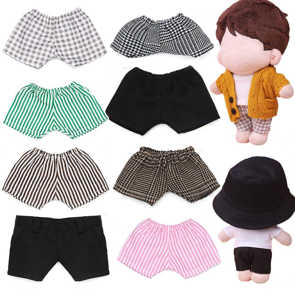 Quần Jeans Ngắn Màu Sắc Xinh Xắn Cho Búp Bê 20CM