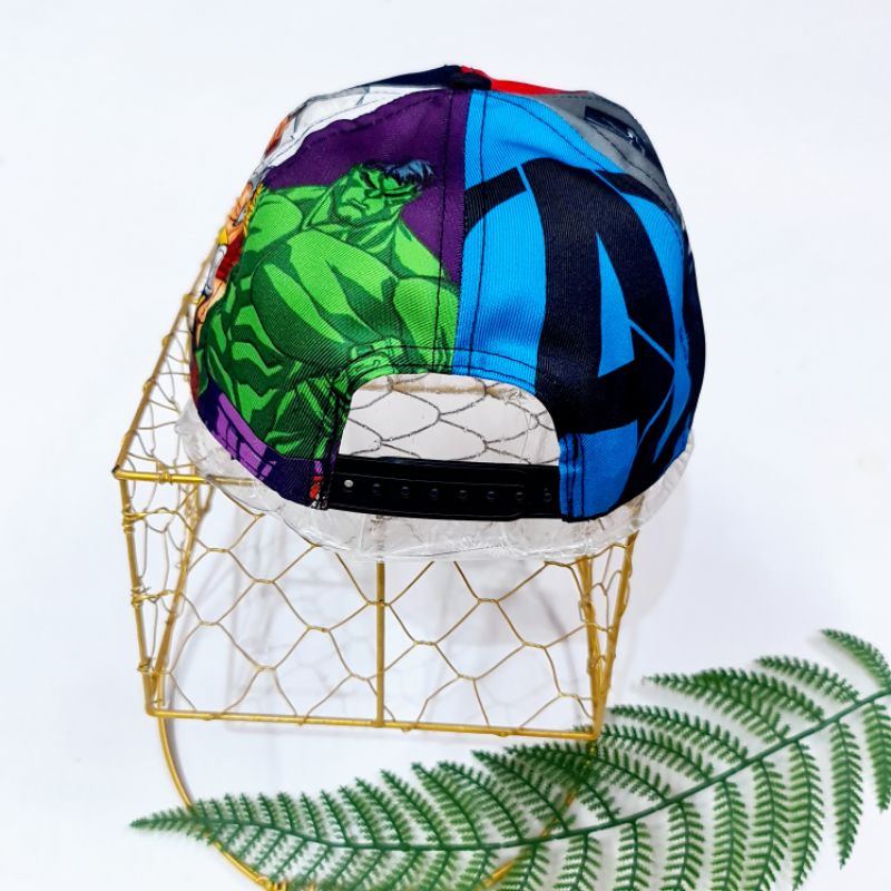 Mũ lưỡi trai bé trai Hiphop H.&.M xuất xịn - Nón Snapback trẻ em cho bé trai - 5 siêu nhân