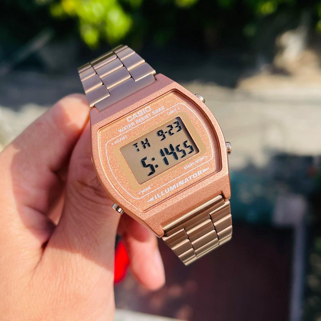 Đồng hồ Casio B640 Rose Gold, nam B650 Rose Gold