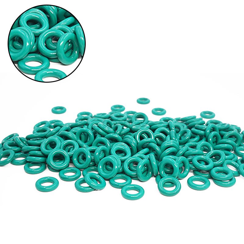 Set 10 Vòng Đệm Cao Su Hình Chữ o Màu Xanh Lá Cho Máy Giặt 10 / 11 / 12 / 13 / 14 / 15 / 16 / 17 / 18 / 19 / 20 * 3mm
