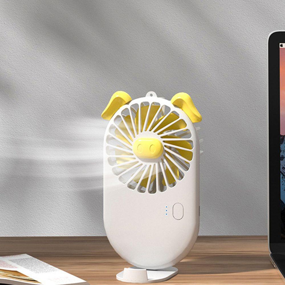 YNATURAL Quạt Làm Mát Cầm Tay Di Động Có Thể Sạc Lại Bằng Cổng USB