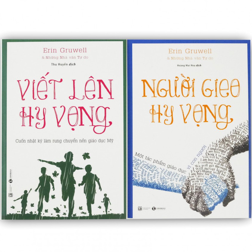 Sách - Combo Kỹ Năng Sống : Người Gieo Hy Vọng + Viết Lên Hy Vọng (lẻ,combo tuỳ chọn)