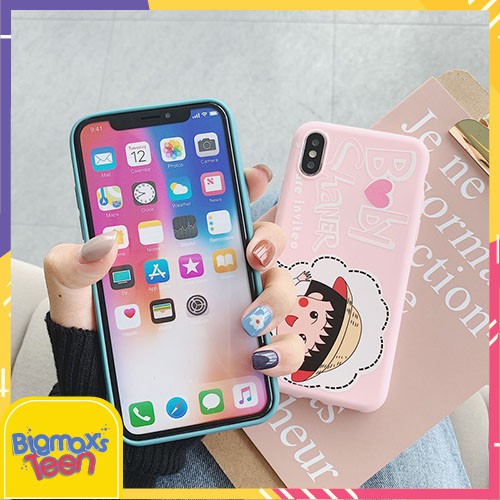 ỐP LƯNG DẺO ĐIỆN THOẠI SHIN MARUKO 7/7Plus /6/6S/6S PLUS/6 PLUS/8/8PLUS/X/XS MAX - ỐP IPHONE