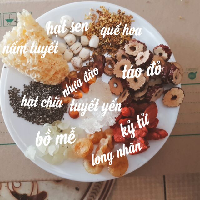 Combo 30set chè 10 vị