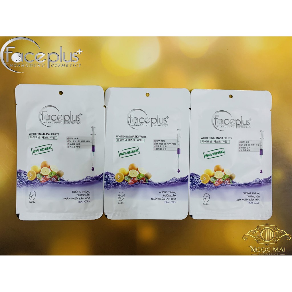 Mặt nạ chiết xuất từ các loại Trái Cây FACE PLUS