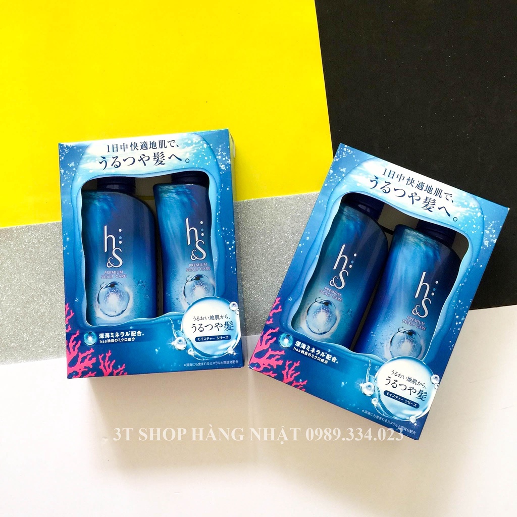 Dầu gội HS xanh dương - Nhật Bản