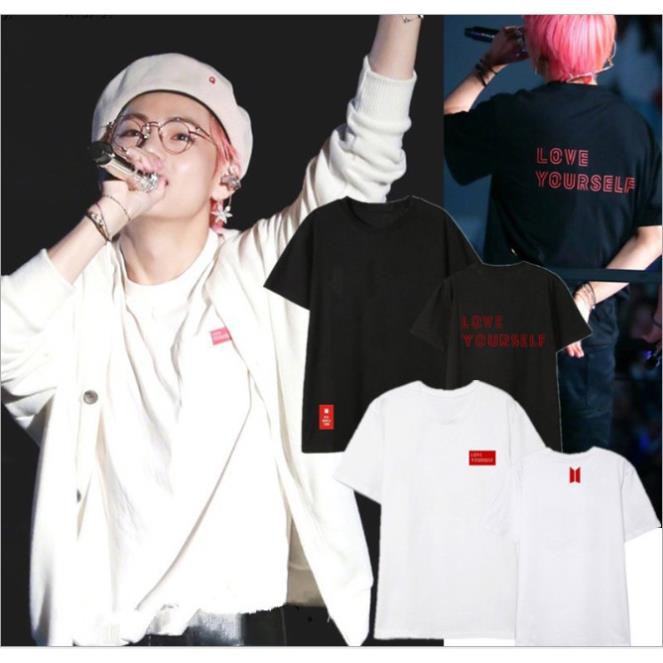 SALE- Áo Thun LOVE YOURSELF WORLD TOUR BTS chất đẹp - áo HOT