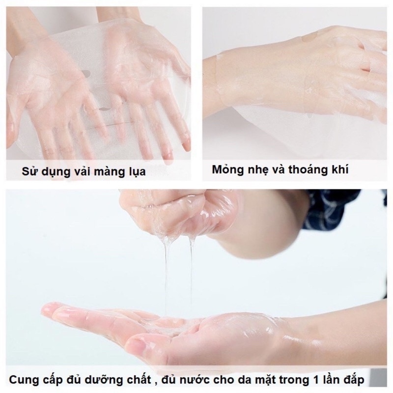 [CAO CẤP ] miếng mặt nạ BAURSDE dưỡng ẩm trắng sáng da chống lão hoá