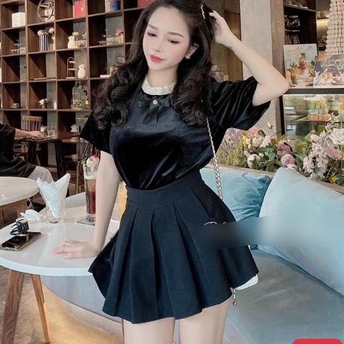 Chân váy dập 5cm ANDISTORE