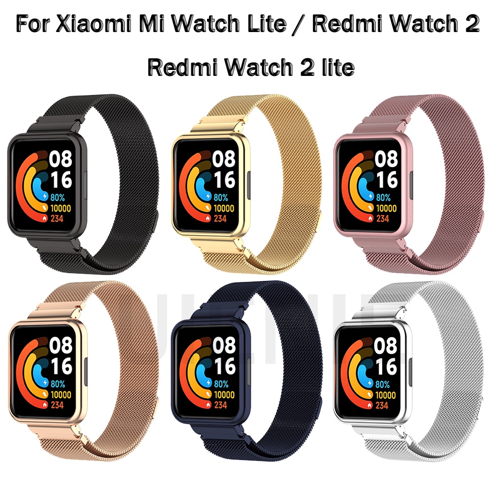 Dây Đeo Nam Châm Milanese Cho Xiaomi Mi Watch lite / Redmi Watch / Redmi Watch 2 / Redmi Watch 2 lite