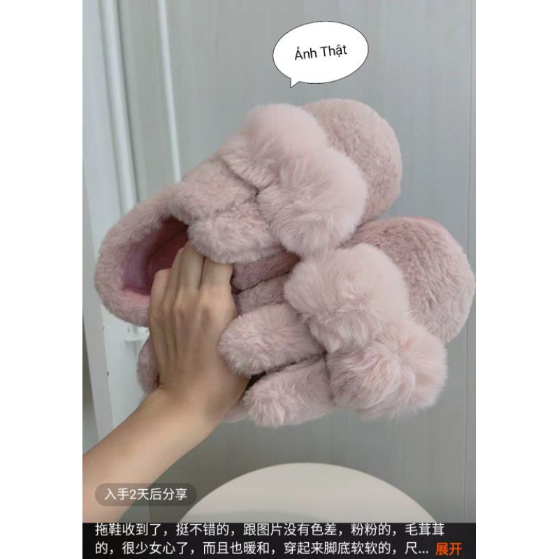 DÉP LÔNG ĐI TRONG NHÀ