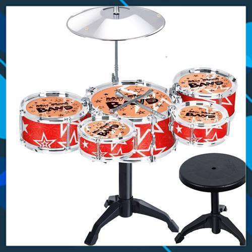 [Ebest] Bộ trống đại cho bé, bộ 5 chống cho bé, Bộ trống Jazz Drum 5 trống cho bé