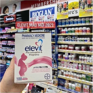 Viên uống Elevit bà bầu 100 viên- ĐỦ BILL