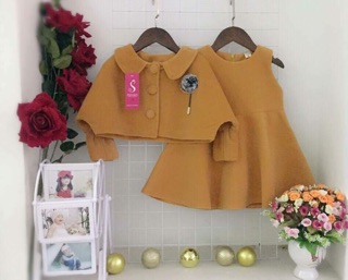 Sét dạ nhung cực đẹp cho bé gái