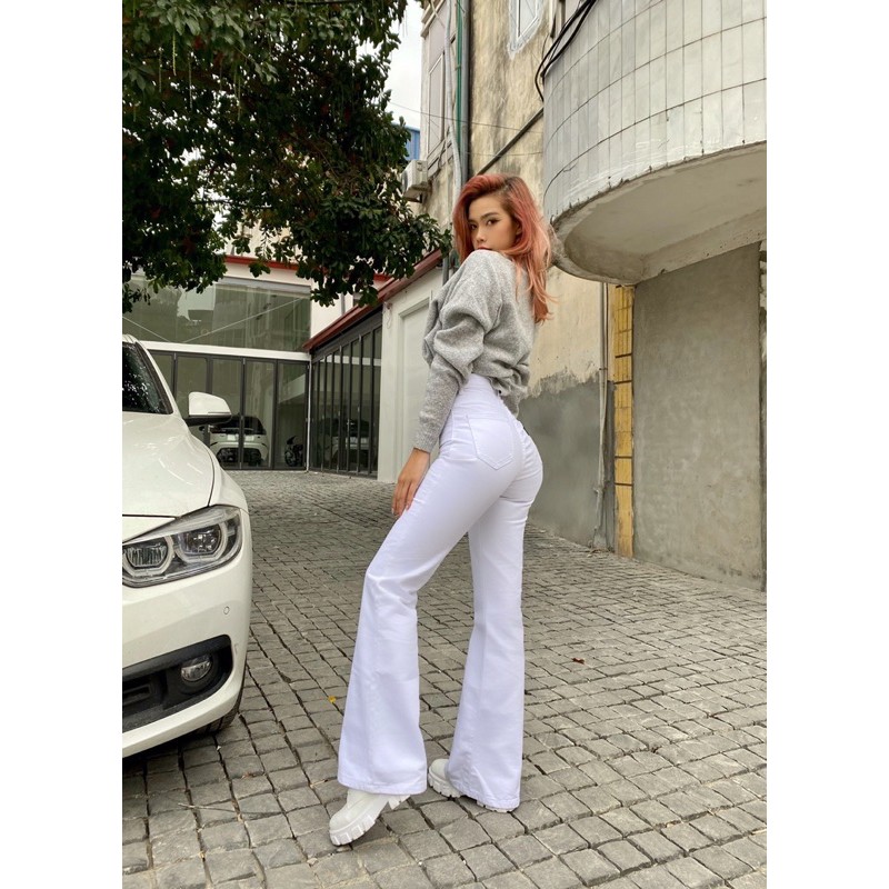 Quần Loe Hở Túi City Chic Rocky Denim