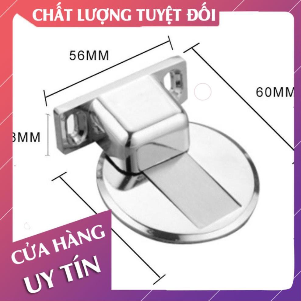 [Hàng loại 1] Bộ chặn cửa nam châm, thép không rỉ  - Lan Chi Mart