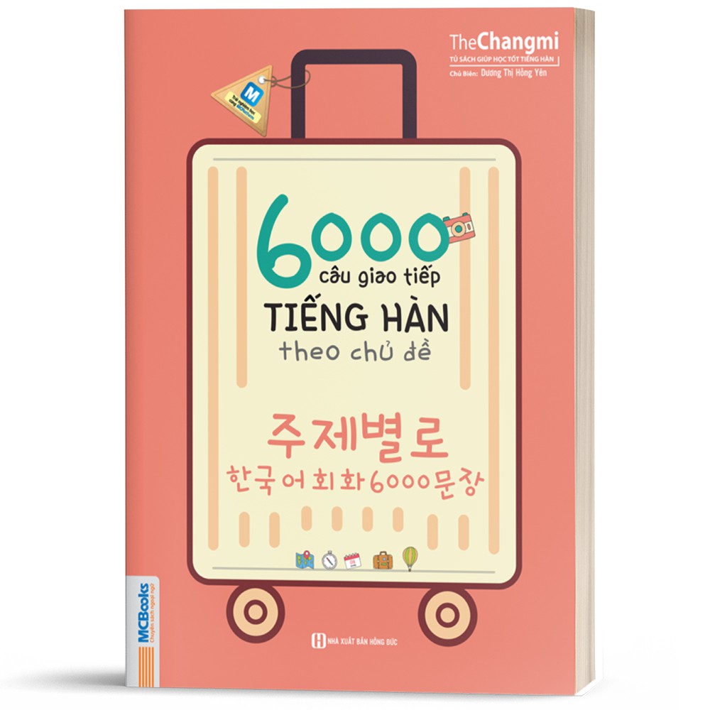 Sách - 6000 Câu Giao Tiếp Tiếng Hàn Theo Chủ Đề