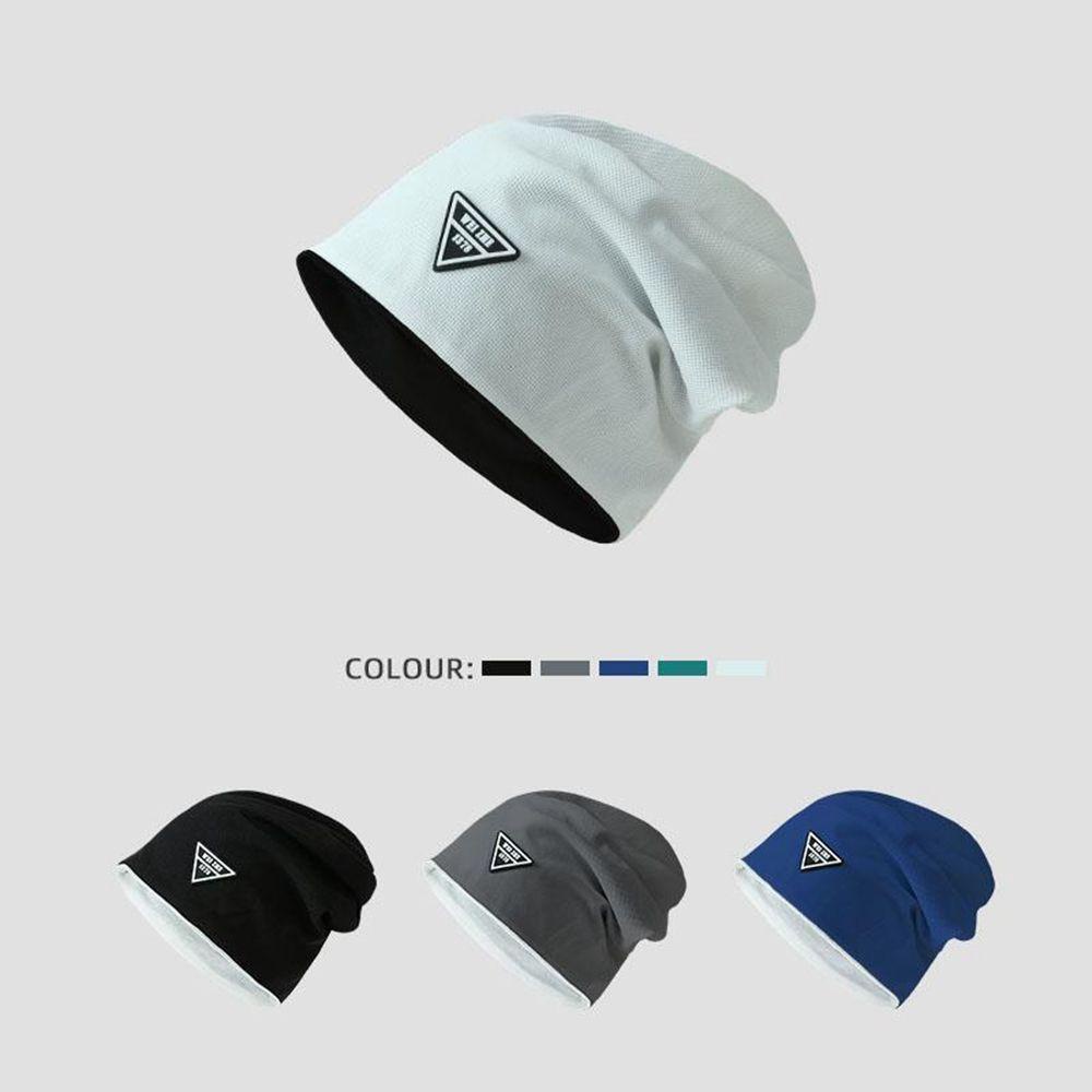 Mocho Mũ Beanie Hình Tam Giác In Chữ Phong Cách Hàn Quốc Cá Tính Bảo Vệ Tai Cho Nam Và Nữ