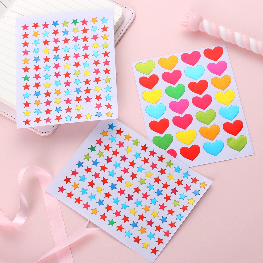 Set 10 sticker mặt cười dán nhãn hiệu Star Wars