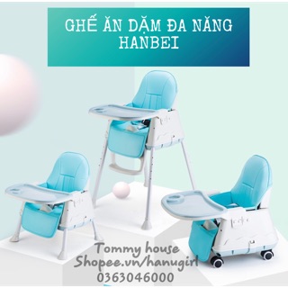 [BẢN NỘI ĐỊA TRUNG] Ghế ăn dặm đa năng HANBEI