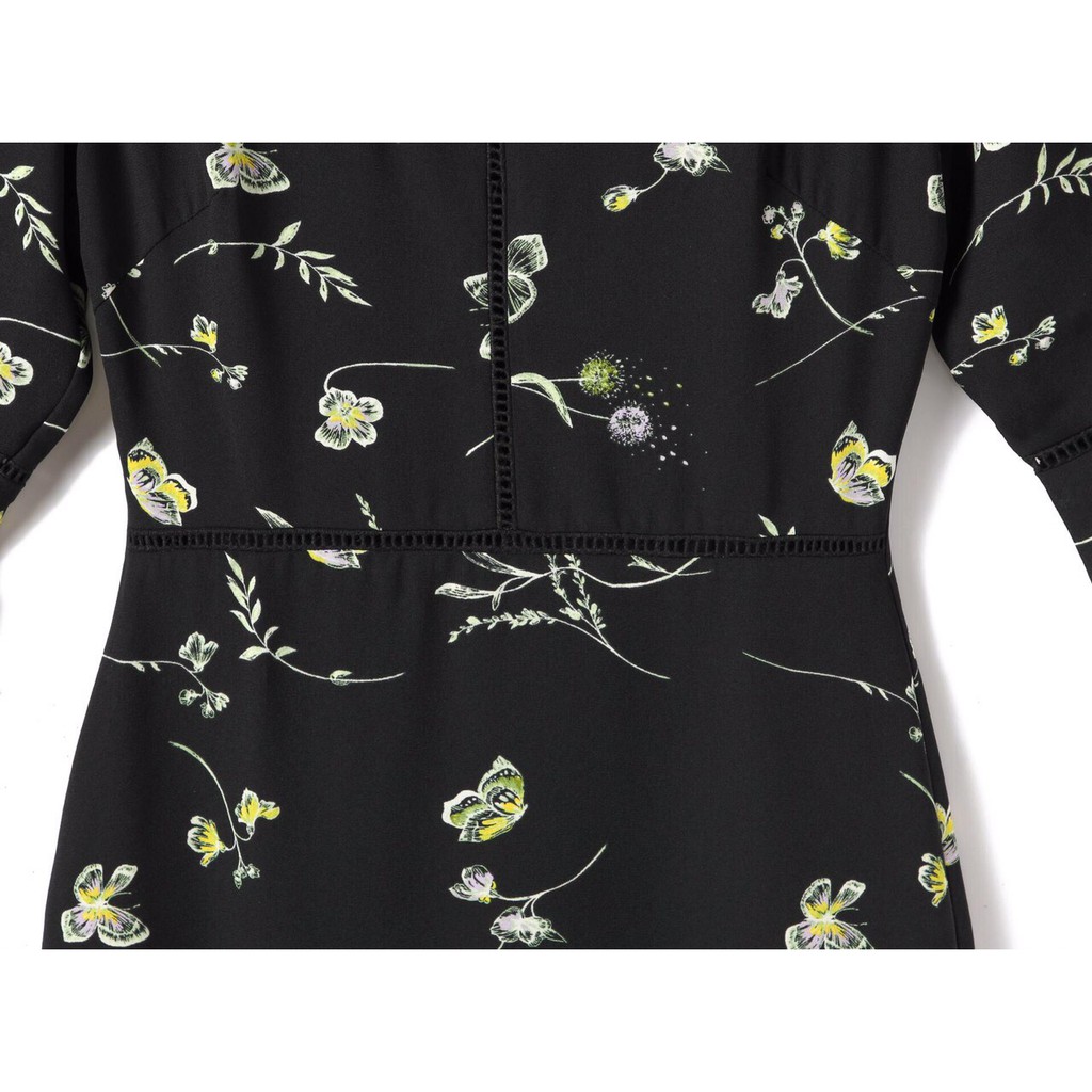 ĐẦM HOA ĐEN XUẤT XỊN D457 | BigBuy360 - bigbuy360.vn