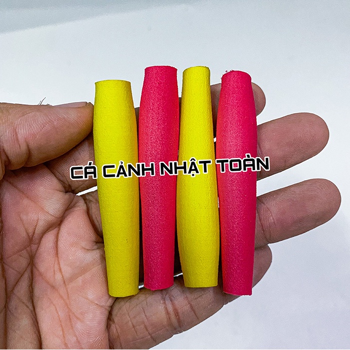 PHAO MÚT 1 MÀU KHÔNG LƯỠI CÂU CÁ SIZE 7CM