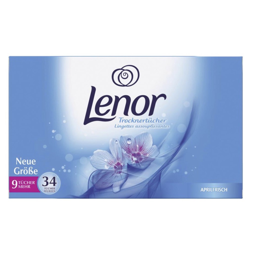 GIẤY/KHĂN THƠM QUẦN ÁO DENKMIT/LENOR/DOMOL(TROCKER-TUCHER) – 25- 34 -36 TỜ, HÀNG NỘI ĐỊA ĐỨC