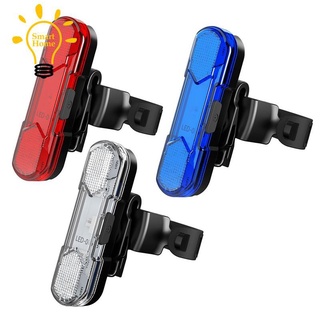 Đèn Led Cảnh Báo Gắn Đuôi Xe Đạp Sạc Usb Chống Thấm Nước Màu Đỏ