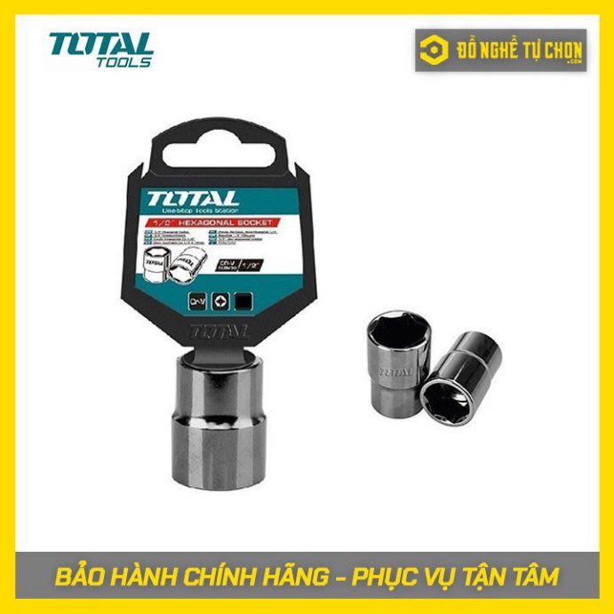 Đầu tuýp, đầu khẩu (8mm - 13mm) Total