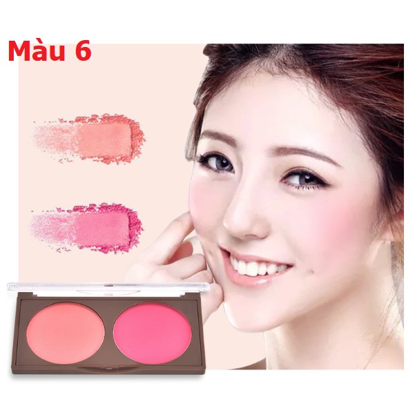 Phấn Má 2 Ô Ngọc Trai Lideal Double Blush