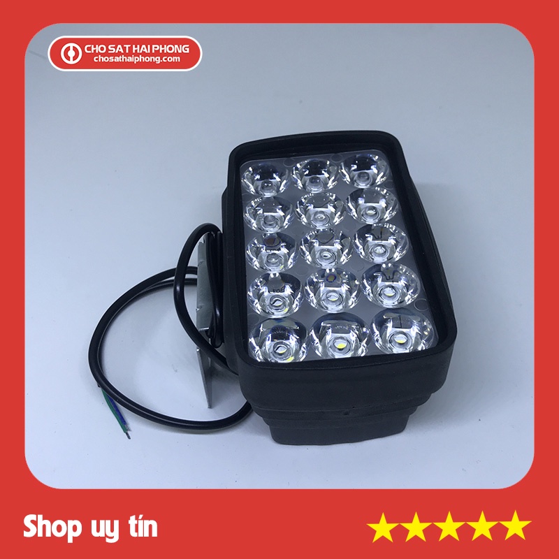 Đèn trợ sáng xe máy, xe điện 15w - Chợ Sắt Hải Phòng Online